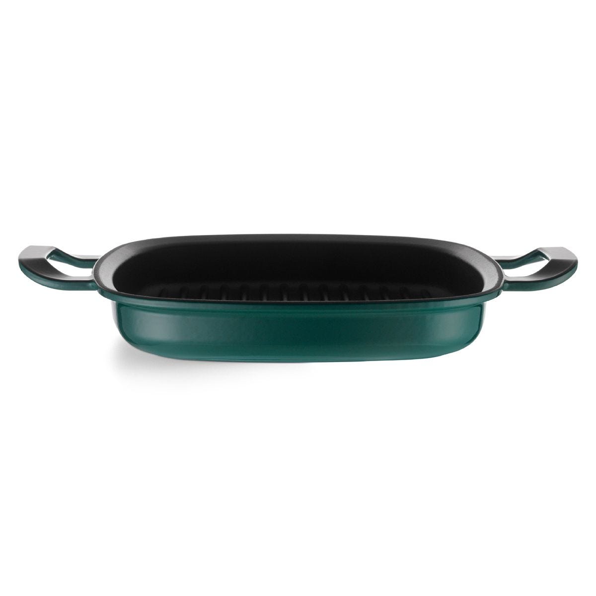 Original-Profi Collection® Gusseisen Grillpfanne smaragdgrün 26x26cm