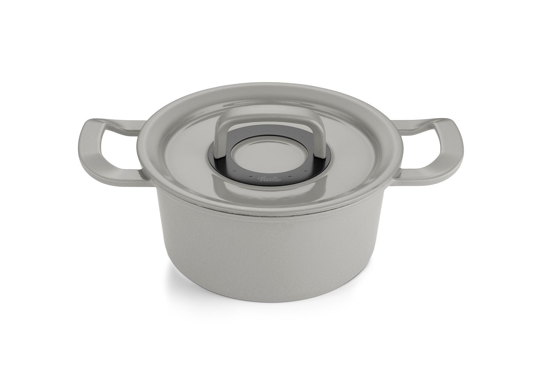 Original-Profi Collection® Gusseisen Kochtopf betongrau 20cm
