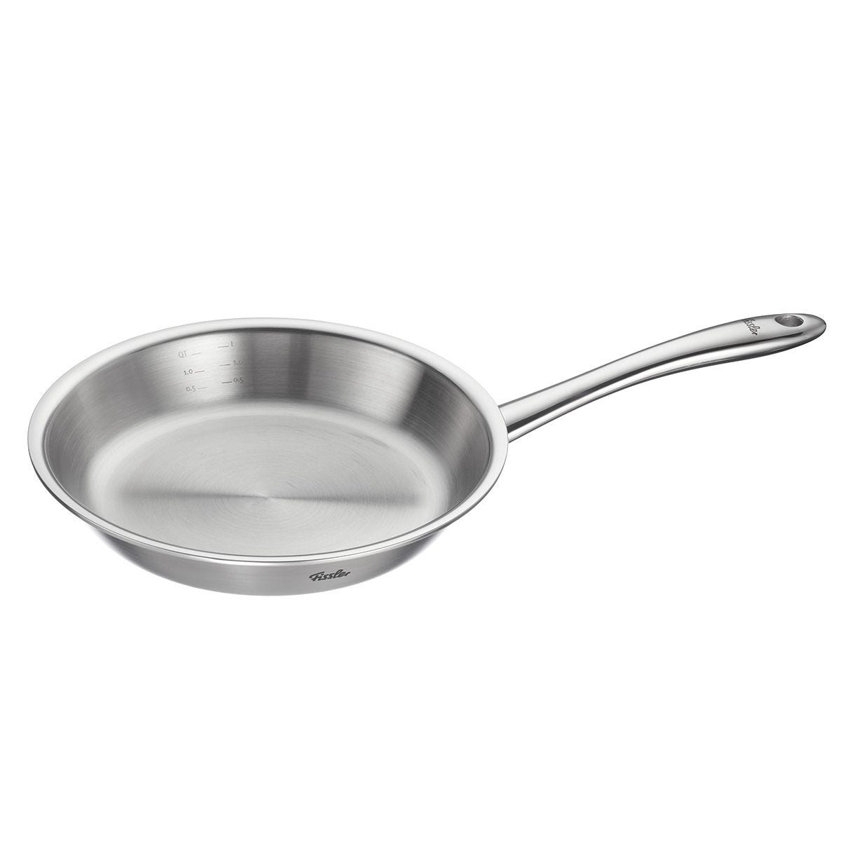 10-Inch 5 Ply Stainless Steel Frying Pan - Oven & Dishwasher Safe