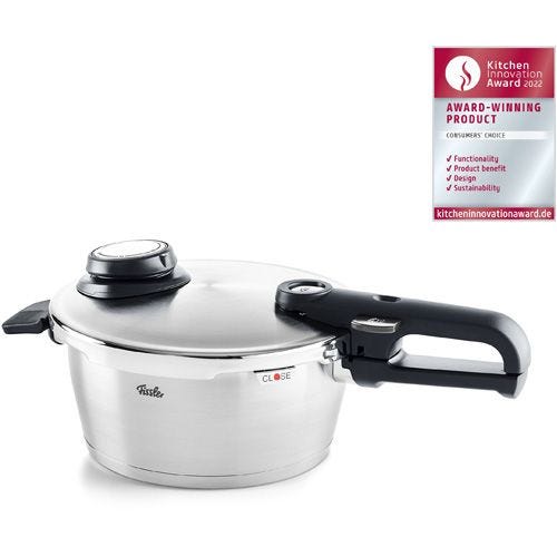 Open Box - Vitavit® Premium Pressure Cooker, 3.7 Quart