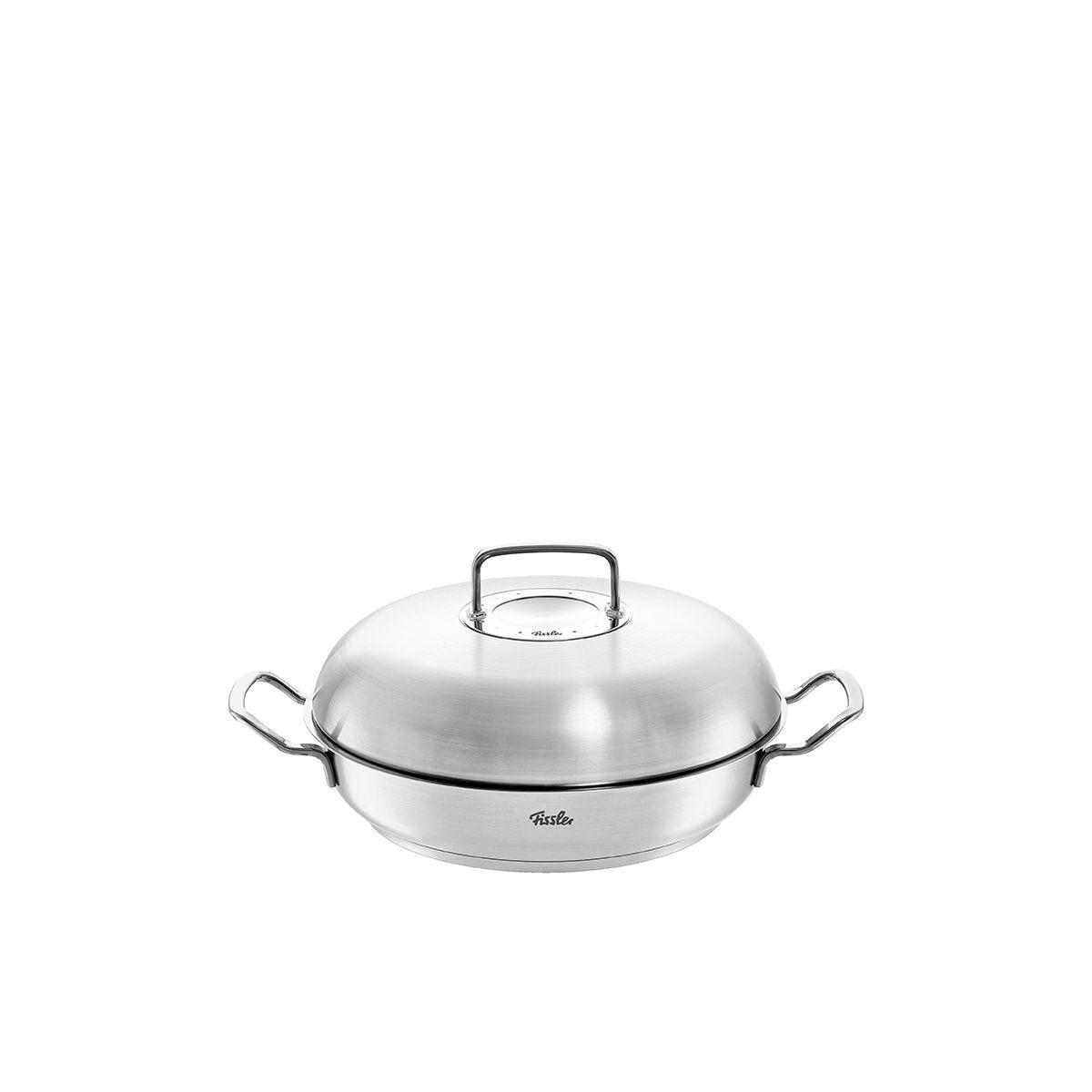 Original-Profi Collection® Serving Pan with Novogrill® and High Dome Lid